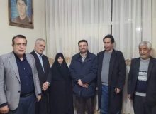 دیدار جمعی از مسئولین با مادر گرانقدر شهید والامقام «قاسم مراد حصاری» در شهرستان نظرآباد