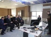 معاون عمرانی استانداری البرز از مرکز پیش بینی و ایستگاه های هواشناسی استان بازدید کرد
