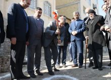 آغاز عملیات اجرایی مدرسه خیرساز ۱۲ کلاسه حضرت زهرا (س) در محمدشهر