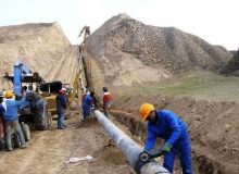 پیشرفت ٨۰ درصدی پروژه گازرسانی روستای باغ پیر کندر