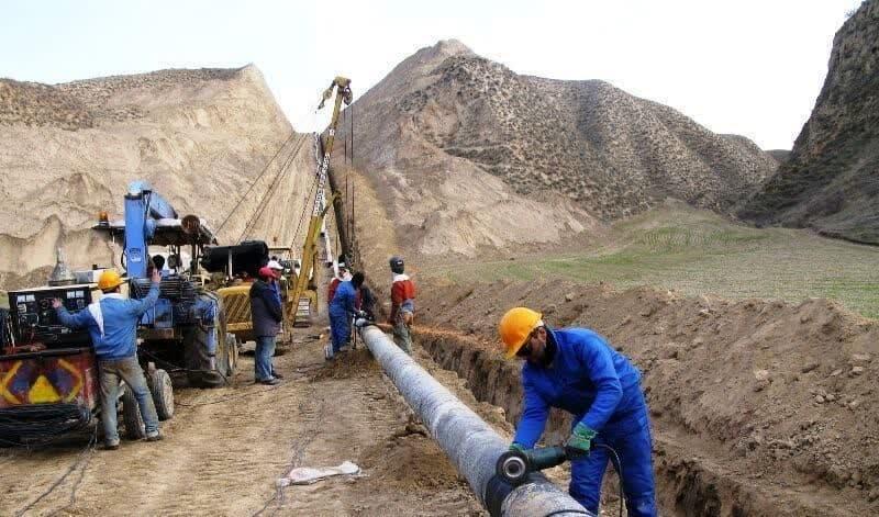 پیشرفت ٨۰ درصدی پروژه گازرسانی روستای باغ پیر کندر