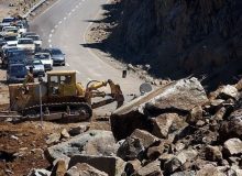 احتمال ریزش سنگ در محورهای  کوهستانی البرز دور از انتظار نیست