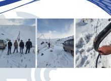 پایان عملیات رفع خرابی فیبرهوائی سه روستا از توابع شهرستان طالقان