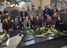 تجدید میثاق با شهدا همزمان با ۱۲ بهمن در استان البرز