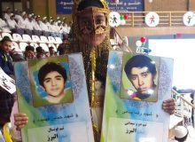 دانش آموزان البرز با حمل تمثال شهدا در مسابقات ورزشی کشور شرکت می کنند