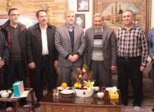 دیدار استاندار البرز با پدر شهیدان «پناهی» و «شعبانی» به مناسبت روز پدر