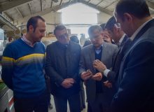 افتتاح و بهره برداری از خط تولید شرکت توربین های صنعتی با حضور استاندار