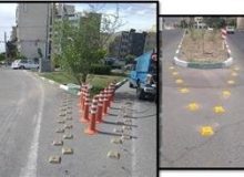 نصب علائم ترافیکی در منطقه ۷