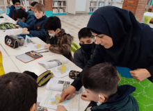 حضور دانش آموزان  البرزی طرح کانون- مدرسه در فعالیت‌های دهه فجر