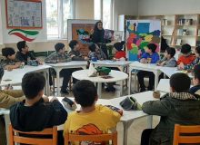 معرفی «پرچم ایران» به دانش‌آموزان در مرکز شماره ۳ کانون کرج