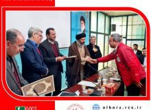 تقدیر از جمعیت هلال احمر شهرستان نظرآباد به پاس خدمات ارائه شده