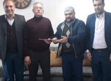 دیدار وتجلیل رئیس کمیته امداد امام خمینی(ره) و رئیس بهزیستی طالقان با آزاده و جانباز سرافراز «بهروز صادقیان»