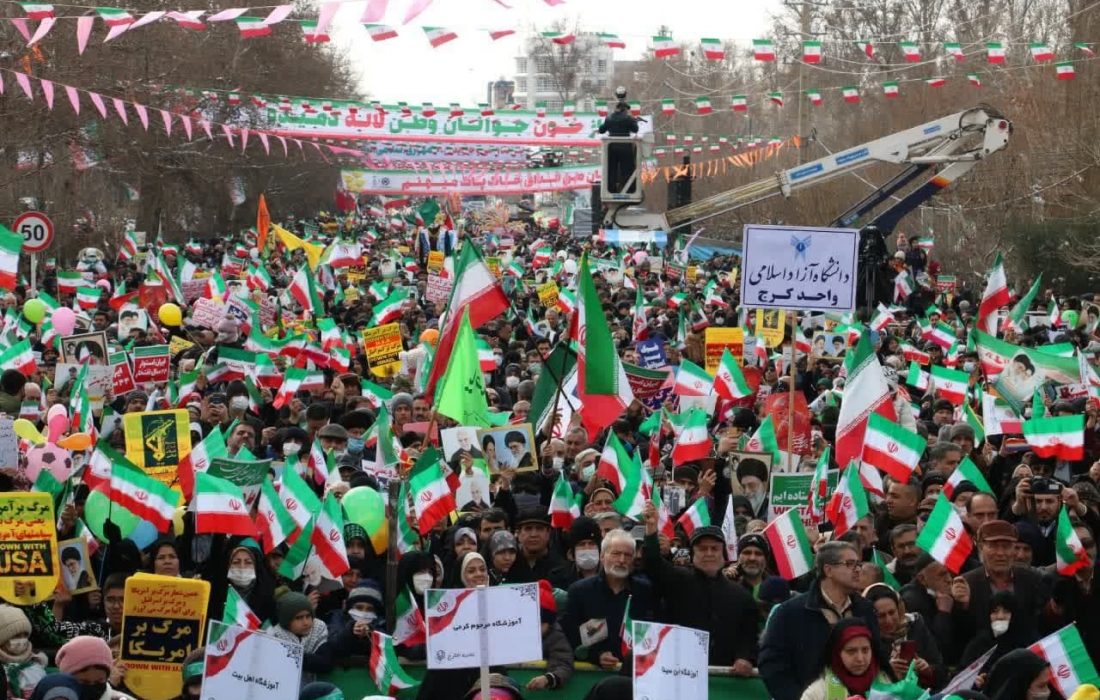 پیام تقدیر استاندار البرز از حماسه حضور البرزی ها در راهپیمایی ۲۲ بهمن