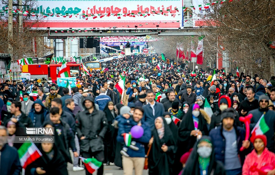 حماسه ۲۲ بهمن پیمان خلل‌ناپذیر ملت بزرگ ایران را به تصویر کشید