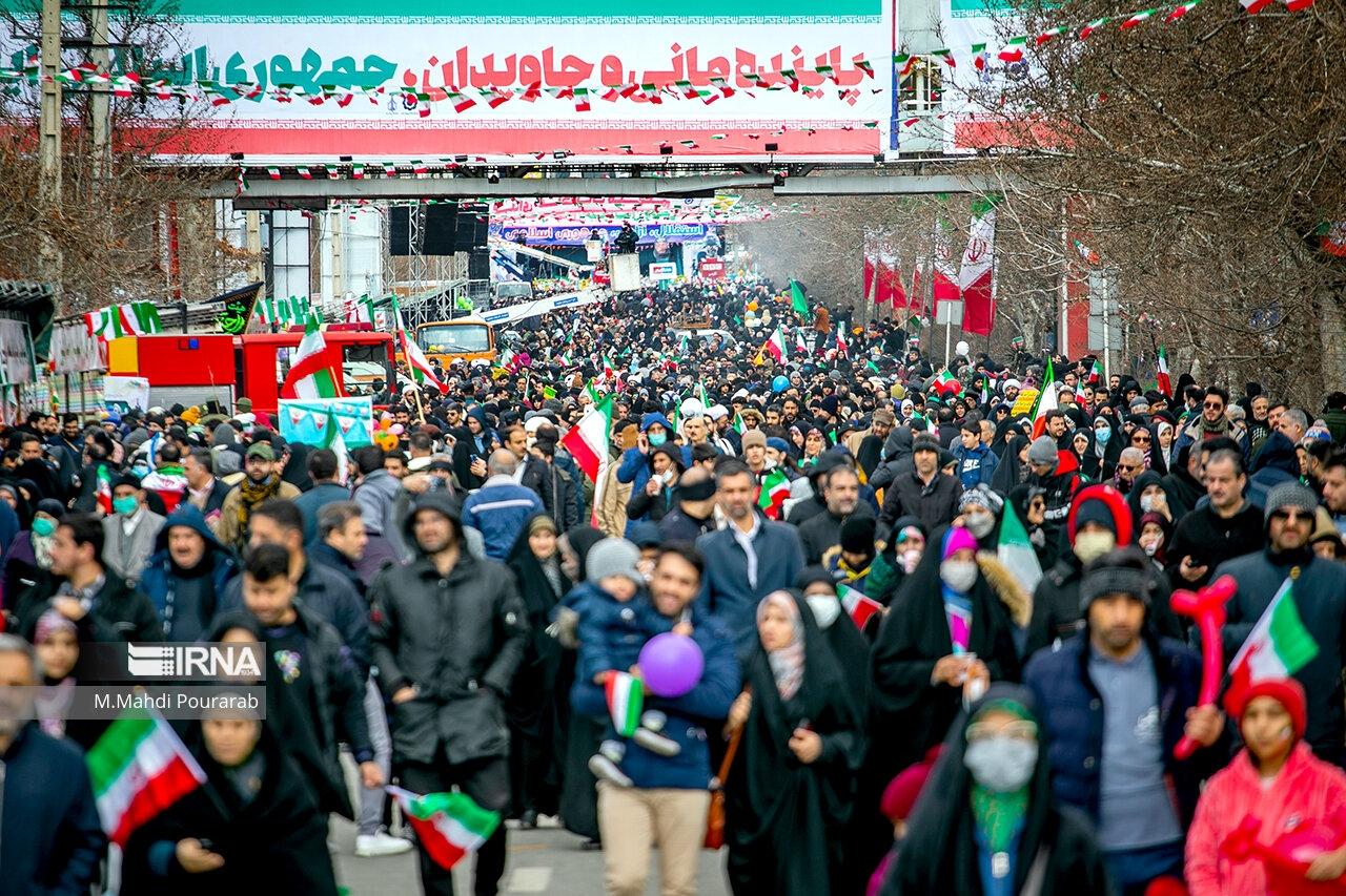 حماسه ۲۲ بهمن پیمان خلل‌ناپذیر ملت بزرگ ایران را به تصویر کشید