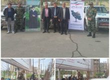 توزیع هزار نهال بومی در راهپیمایی ۲۲ بهمن شهرستان نظرآباد