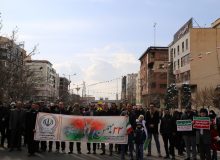 حضور همکاران بانک سپه منطقه البرز در راهپیمایی ۲۲ بهمن
