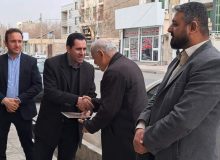 دیدار رئیس اتاق اصناف و رئیس اداره صمت شهرستان ساوجبلاغ با ایثارگران