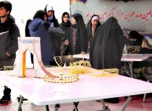 برگزاری مسابقات سازه های ماکارانی در سرای محله محمدشهر بمناسبت دهه مبارک فجر