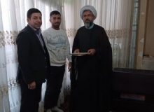 تقدیر از مدال‌آور تورنومنت کشتی مسابقات جهانی«رضا عباسی»