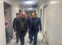 بازدید رییس دانشگاه علوم پزشکی البرز از روند تجهیز و راه اندازی بیمارستان فردیس