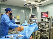 جراحی گاسترکتومی به روش لاپاراسکوپی ( برداشتن معده) در مرکز آموزشی درمانی کمالی انجام شد