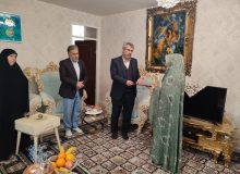 تجلیل آموزش و پرورش استان البرز از خانواده و دانش آموز فرزند شهید مدافع حرم مرتضی رمضانی