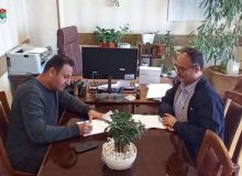 دیدار و بازدید رئیس اداره بازرسی و ارزیابی عملکرد اداره کل بنیاد شهید البرز از اداره مسکن و تسهیلات