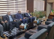 دیدار مدیرکل بنیاد شهید و امور ایثارگران استان البرز با فرمانده انتظامی استان البرز
