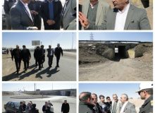 بازدید فرماندار شهرستان ساوجبلاغ از زیرگذر روستای خور
