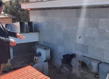 بازدید مهندس شایگان از تاسیسات و شیروانی مرکز خدمات جامع سلامت شهید البرزی