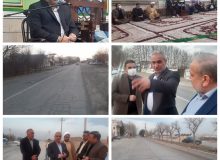 بازدید فرماندار شهرستان ساوجبلاغ از مسیر جاده تهراندشت و سرخاب در بخش مرکزی