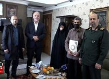 دیدار صمیمانه سردار حیدرنیا با جانبازان جنگ تحمیلی