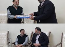 تجلیل مدیرکل کتابخانه های عمومی البرز از جانبازان سرافراز البرزی
