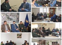 دیدار شهردار گلسار با فرماندهان بسیج به مناسبت روز پاسدار