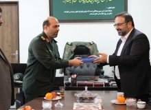 دیدار رئیس کل دادگستری استان البرز با فرمانده سپاه استان به مناسبت روز پاسدار