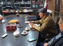 نشست نمایندگان اداره محیط زیست ، انجمن ها و سمن ها با شهردار طالقان