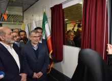 قطار شهری کرج پس از دو دهه انتظار با حضور وزیر کشور و استاندار البرز به حرکت درآمد