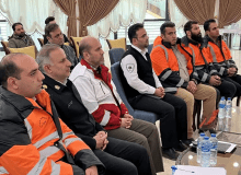 همایش ارتقای ایمنی راکبین موتورسیکلت در شهرستان کرج