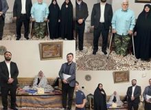 دیدار با جانبازان سرافراز همزمان با میلاد قمربنی هاشم(ع)