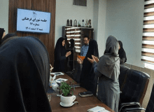 تجلیل مدیرکل دفتر فناوری اطلاعات و تحول اداری کانون از کارشناس فناوری البرز