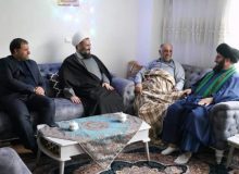 دیدار و تجلیل امام جمعه و اعضای هیات مدیره شرکت عمران شهرجدید مهستان با جانبازان سرافراز دوران دفاع مقدس
