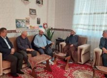 دیدار و تجلیل امام جمعه شهرستان ساوجبلاغ با ۳ تن از جانباز سرافراز دفاع مقدس