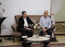 دیدار صمیمی شهردار گرمدره با خانواده شهدا