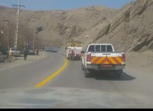 خط‌کشی محور کرج- چالوس
