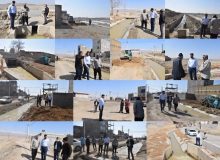 بازدید شهردار گلسار از کانال آب روباز خیابان شهید بهشتی