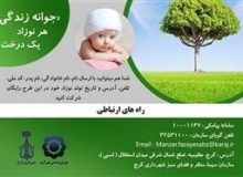 برای نوزادتان درخت بکارید
