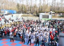 بزرگترین همایش خانوادگی ورزش صبحگاهی البرز اجرا شد