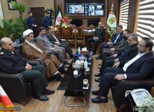دیدار مسئولین قضایی استان با رئیس پلیس البرز