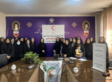 اجرای اولین گام از نخستین دوره مربیگری غنچه‌های هلال در شهرستان اشتهارد